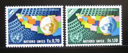 Poštové známky OSN Ženeva 1978 Generální shromáždìní Mi# 78-79