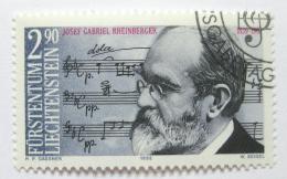 Poštová známka Lichtenštajnsko 1989 J.G.Rheinberger Mi# 963