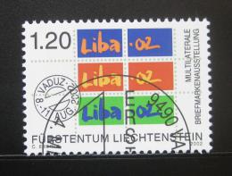 Poštová známka Lichtenštajnsko 2002 LIBA výstava Mi# 1185