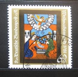 Poštová známka Nemecko 1981 Vianoce Mi# 1113