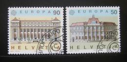 Poštové známky Švýcarsko 1990 Európa CEPT Mi# 1415-16