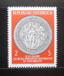 Poštová známka Rakúsko 1970 Univerzita Innsbruck, 300. výroèie Mi# 1326