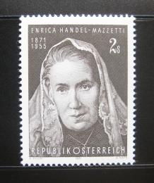 Poštová známka Rakúsko 1971 Enrica Mazzetti, spisovatelka Mi# 1353
