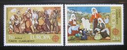 Poštové známky Turecko 1975 Európa CEPT, umenie Mi# 2355-56