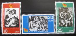 Poštové známky DDR 1982 Odborová organizace Mi# 2699-2701