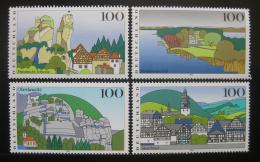 Poštové známky Nemecko 1995 Scénické regiony Mi# 1807-10 Kat 4€