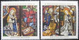 Poštové známky Nemecko 1995 Vianoce Mi# 1831-32