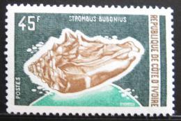 Poštová známka Pobrežie Slonoviny 1972 Strombus bobonius Mi# 410