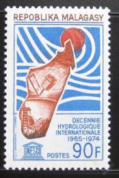 Poštová známka Madagaskar 1967 Hydroologická dekáda Mi# 572