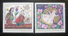 Poštové známky Nemecko 1998 Vianoce Mi# 2023-24