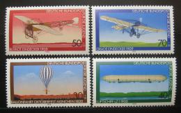 Poštové známky Nemecko 1978 Letectvo Mi# 964-67
