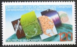 Poštová známka Nemecko 1983 Geodetické mapy Mi# 1187