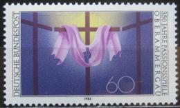 Poštová známka Nemecko 1984 Pašijová hra Mi# 1201