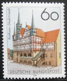 Poštová známka Nemecko 1984 Radnice, Duderstadt Mi# 1222