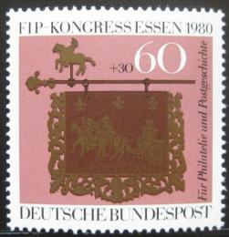 Poštová známka Nemecko 1980 Kongres FIP Mi# 1065