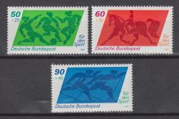 Poštové známky Nemecko 1980 Šport Mi# 1046-48 Kat 3.50€