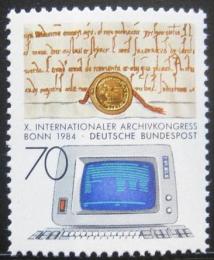 Poštová známka Nemecko 1984 Kongres archiváøù Mi# 1224