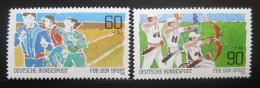 Poštové známky Nemecko 1982 Šport Mi# 1127-28