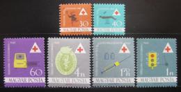 Poštové známky Maïarsko 1961 Zdravotnictví Mi# 1747-52