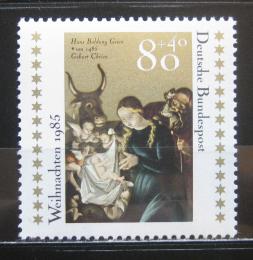 Poštová známka Nemecko 1985 Vianoce, døevoøezba Mi# 1267