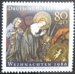 Poštová známka Nemecko 1986 Vianoce Mi# 1303