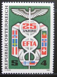 Poštová známka Rakúsko 1985 Volný obchod Mi# 1813