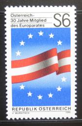 Poštová známka Rakúsko 1986 Vstup do Rady Evropy Mi# 1842