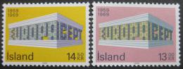 Poštové známky Island 1969 Európa CEPT Mi# 428-29