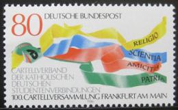 Poštová známka Nemecko 1986 Unie katolických studentù Mi# 1283
