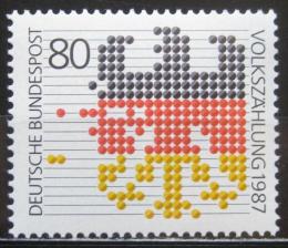 Poštová známka Nemecko 1987 Sèítání lidu Mi# 1309