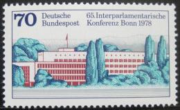 Poštová známka Nemecko 1978 Parlament v Bonnu Mi# 976
