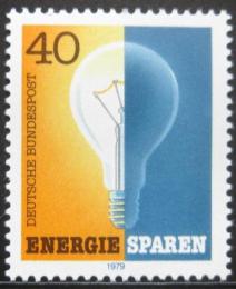 Poštová známka Nemecko 1979 Ochrana energie Mi# 1031