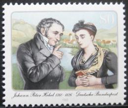 Poštová známka Nemecko 1985 Johann Peter Hebel, básník Mi# 1246