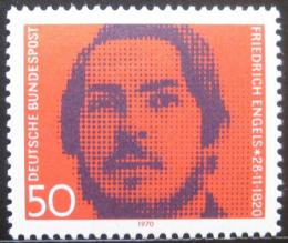 Poštová známka Nemecko 1970 Bedøich Engels Mi# 657