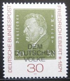 Poštová známka Nemecko 1971 Prezident Friedrich Ebert Mi# 659