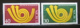 Poštové známky Nemecko 1973 Európa CEPT Mi# 768-69