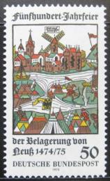 Poštová známka Nemecko 1975 Neuss, døevoøezba Mi# 843