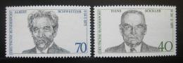 Poštové známky Nemecko 1975 Osobnosti Mi# 830,832