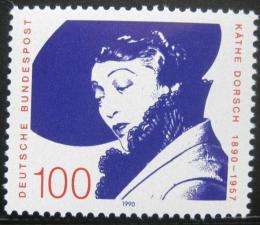 Poštová známka Nemecko 1990 Kathe Dorsch, hereèka Mi# 1483