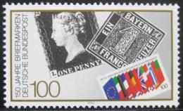 Poštová známka Nemecko 1990 První poštová známka Mi# 1479