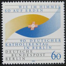 Poštová známka Západný Berlín 1990 Den katolíkù Mi# 873