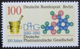 Poštová známka Západný Berlín 1990 Farmacie Mi# 875 Kat 5€