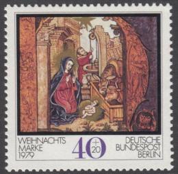 Poštová známka Západný Berlín 1979 Vianoce Mi# 613
