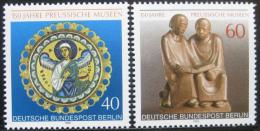 Poštové známky Západný Berlín 1980 Pruské múzeum Mi# 625-26