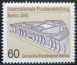 Poštová známka Západný Berlín 1981 Výstava telekomunikace Mi# 649