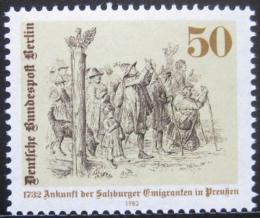 Poštová známka Západný Berlín 1982 Emigrace Mi# 667