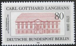 Poštová známka Západný Berlín 1982 Státní divadlo Mi# 684