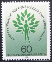 Poštová známka Západný Berlín 1985 Gynekologický kongres Mi# 742