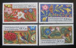 Poštové známky Západný Berlín 1985 Kniha modliteb Mi# 744-47 Kat 8€
