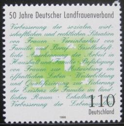 Poštová známka Nemecko 1998 Vesnická asociace žen Mi# 1988